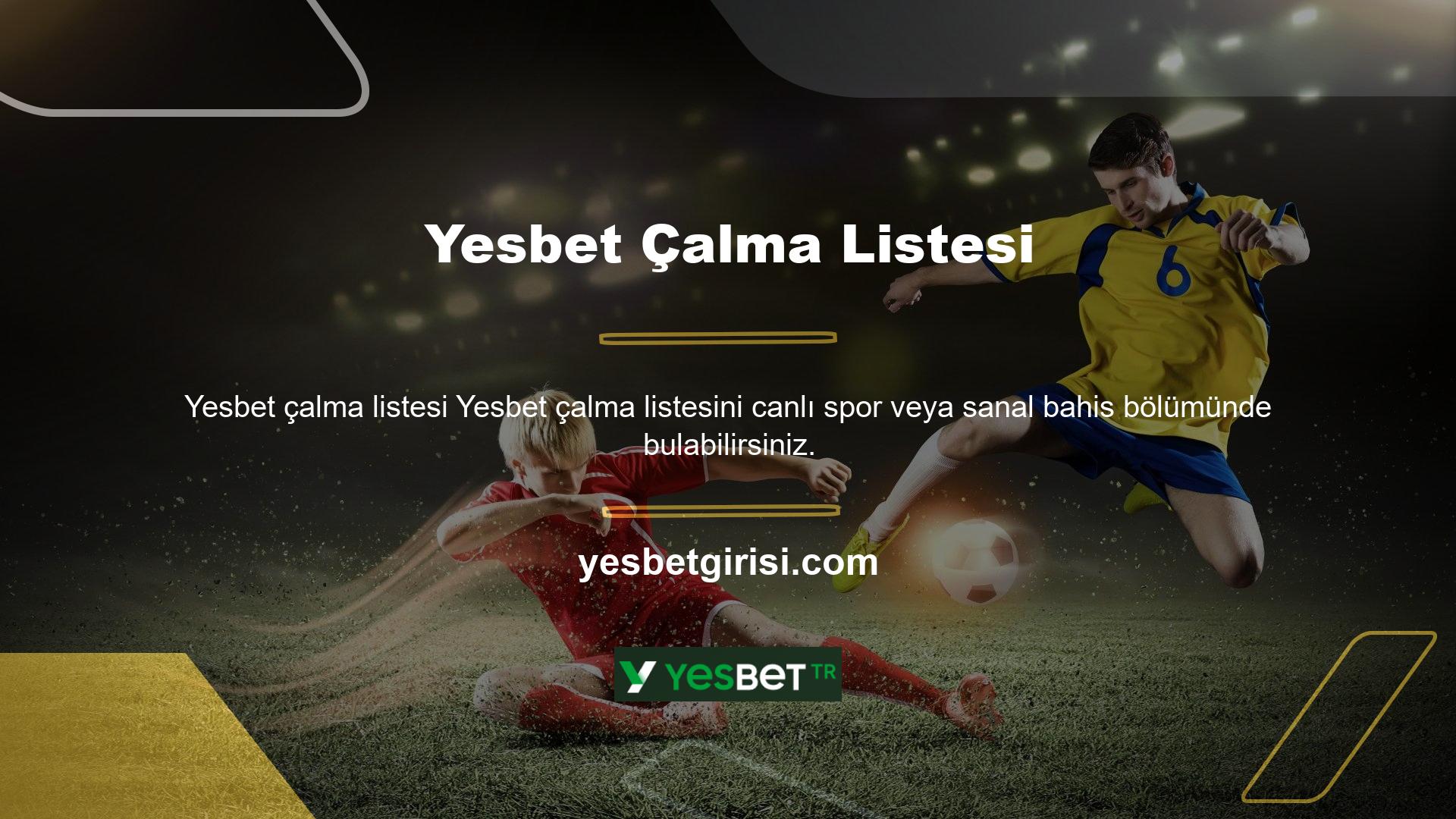 Farklı spor oyunlarını izlemeyi, nasıl yaptıklarını görmeyi ve ekranlara ve bölümlere bahisler yerleştirmeyi seçebilirsiniz