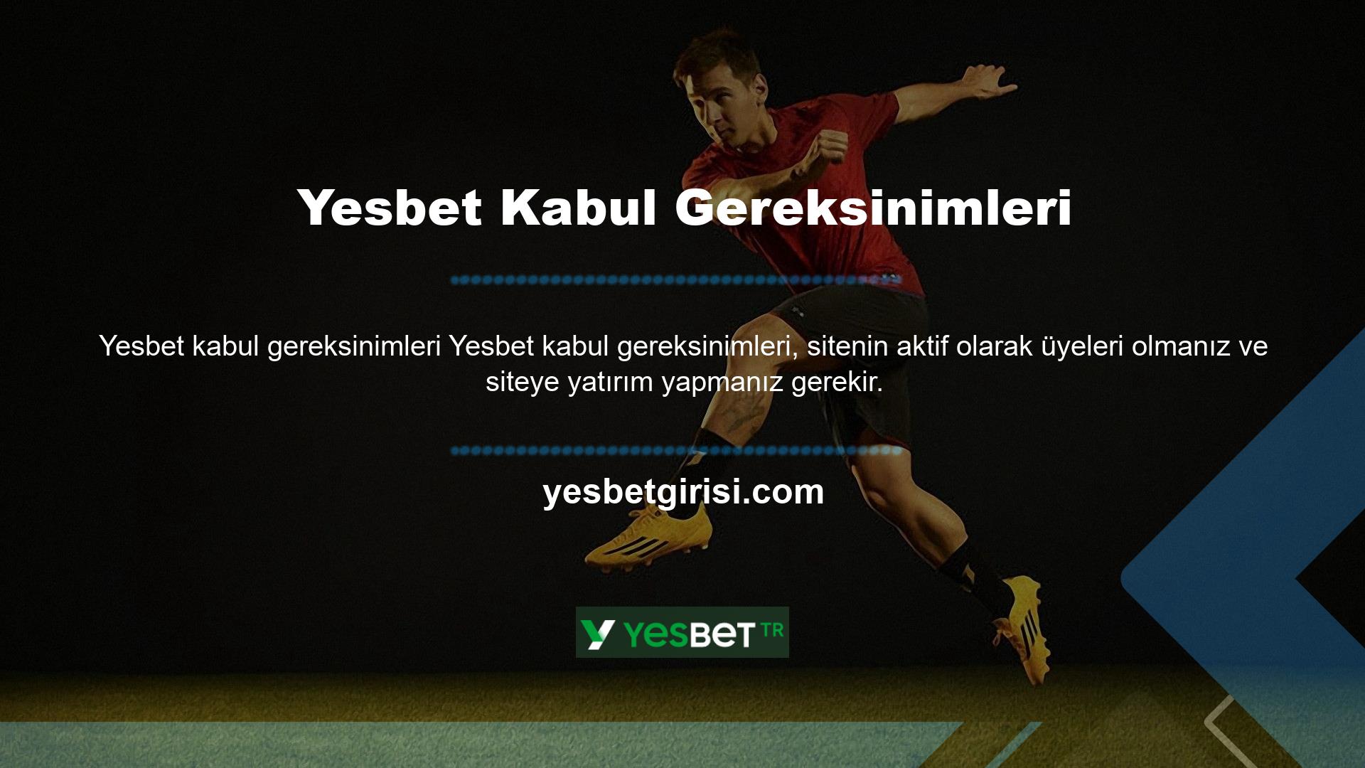 Bir mobil uygulama kullanarak Yesbet kabul gereksinimleri için kayıt sürecine katılabilirsiniz